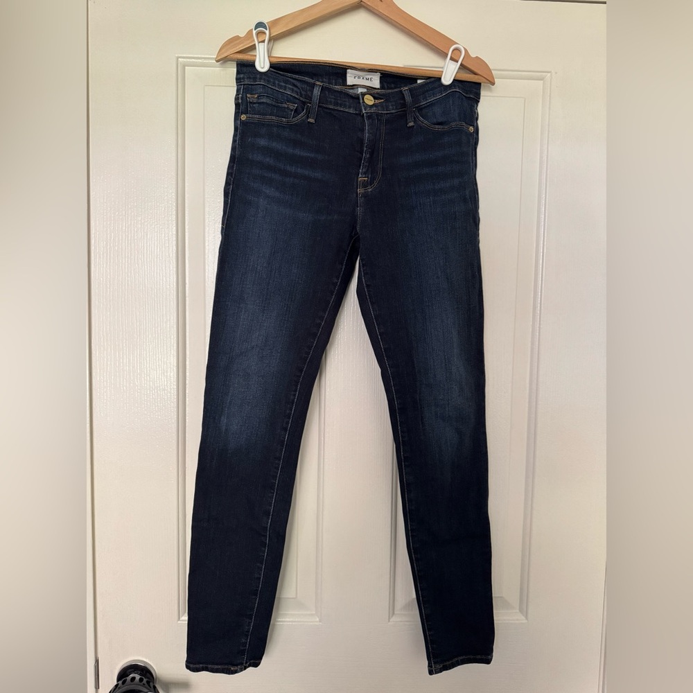 FRAME 'Le Skinny de Jeanne' Jeans - Picture 3 of 7